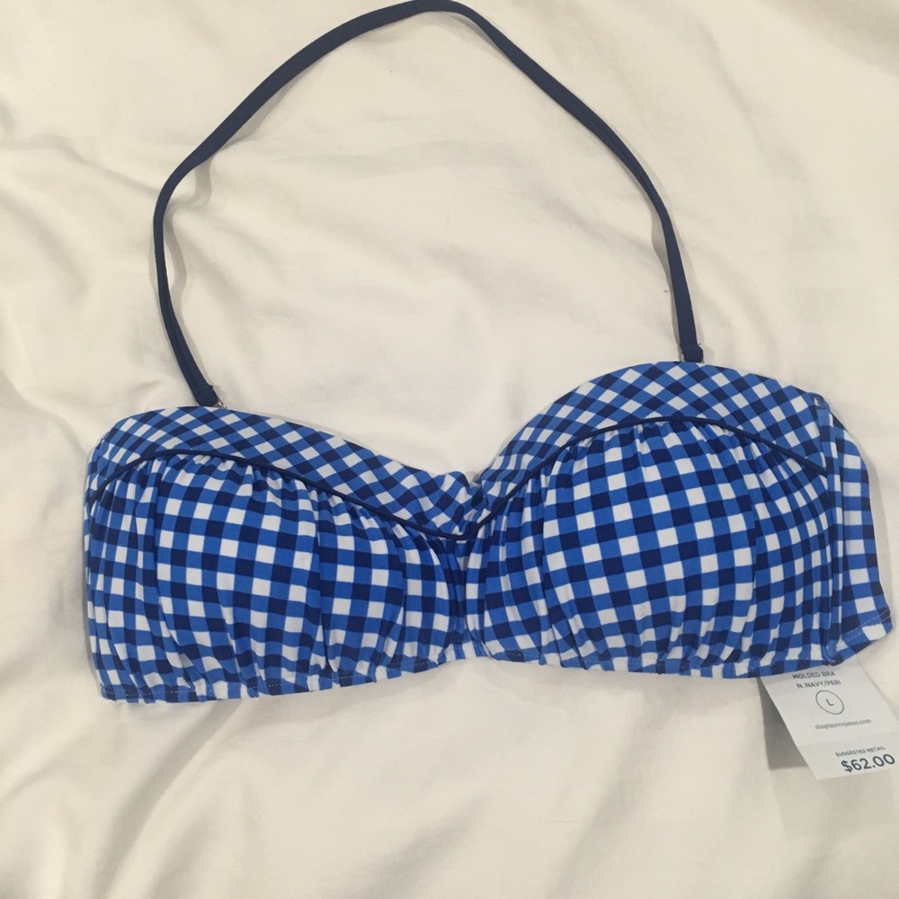 NWT Lauren James Bikini Top